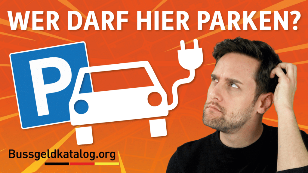 Wer darf einen E-Parkplatz benutzen? Alle Infos auch im Video.