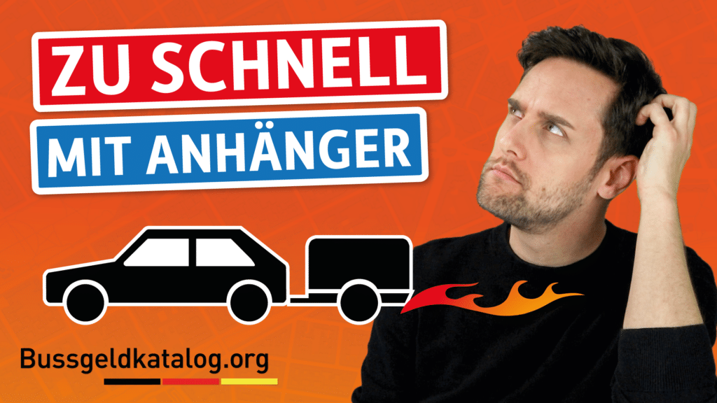 Was Ihnen bei Tempoverstößen mit Anhängern droht, erfahren Sie hier.