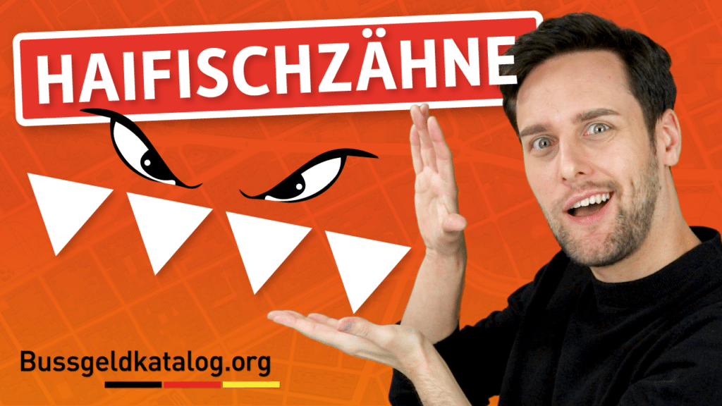 Unser Video zu den Haifischzähnen auf der Autobahn!