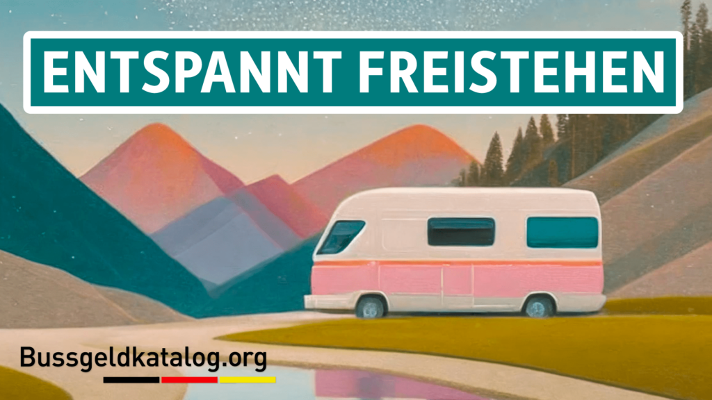 Wo darf ich mit meinem Wohnmobil stehen oder sogar übernachten? Die Antwort gibt es im Video!