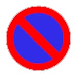 Verkehrszeichen Halten verboten